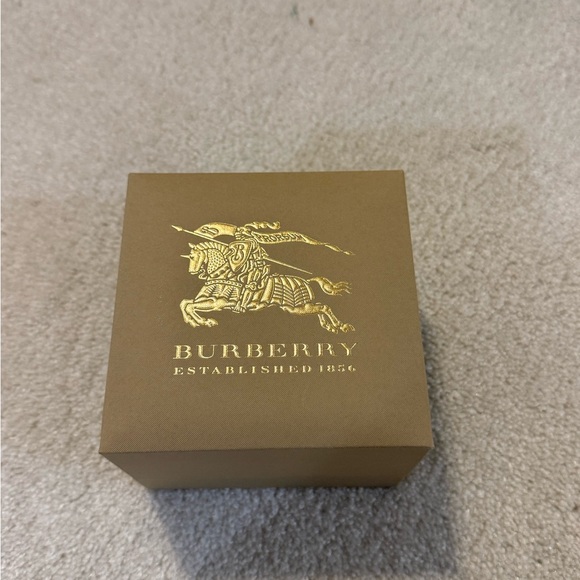 Burberry BU9009 Leather Strap Check Dial Men's Watch - Picture 5 of 5